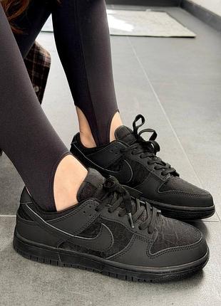 Жіночі кросівки nike sb dunk low black | 37–41