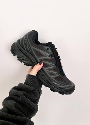 Кросівки salomon xt-6 adv dover black gore-tex🖤