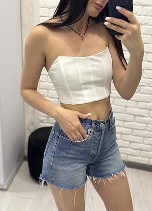 Джинсові шорти zara 3