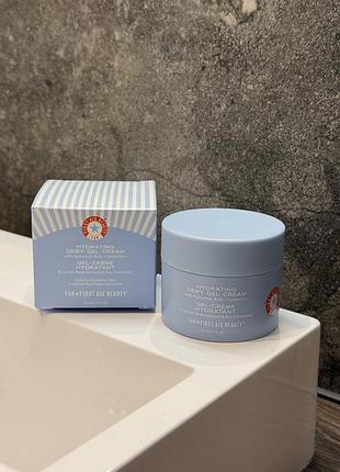 Ультралегкий крем гель для обличчя first aid beauty hydrating dewy gel cream