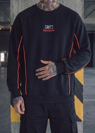 Свитшот reebok черный m