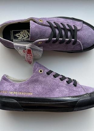 Кеди унісекс vans julian klincewicz x vans suede low vn0a5dxwb5e фіолетові 41