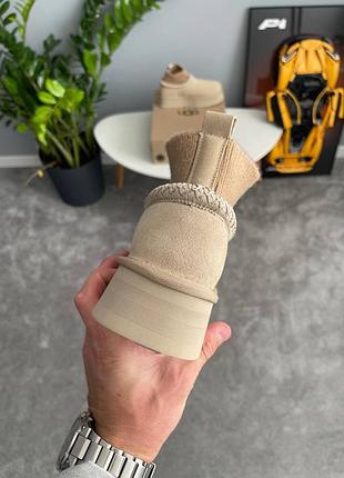 Угги ugg tazz sock beige 9
