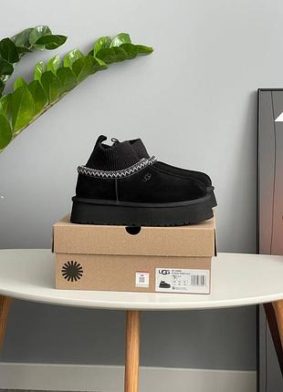 Угги ugg tazz sock black 4