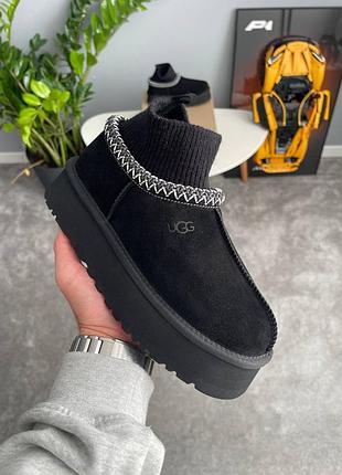 Угги ugg tazz sock black 7