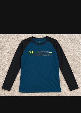 Лонгслів чоловічий under armour синій/чорний, розмір m