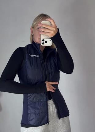Жіноча жилетка adidas terrex синя, розмір m
