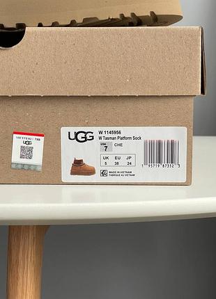 Угги ugg tazz sock chestnut 3
