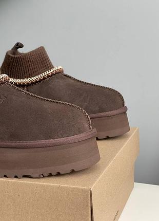 Уггі ugg tazz sock chocolate 2