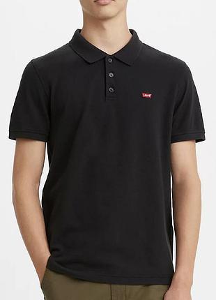 Поло чоловіче levi’s чорне розмір s