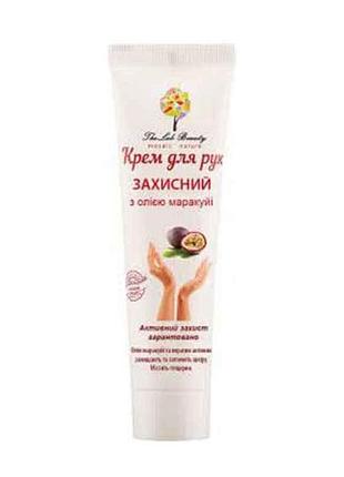 Крем для рук захисний з олією маракуї 100мл тм green pharm