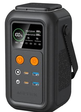 Павербанк ctolity asperx axp200 200w, 60000 ма/ч, 22.5w, black