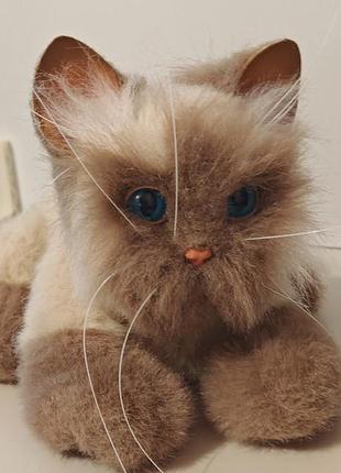 Furreal friends 2006 siamese kitten hasbro interactive purring cat tested works 7