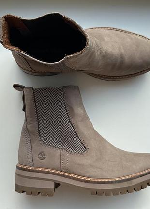 Черевики жіночі timberland courmayeur valley chelsea boot 39 бежеві