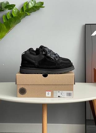 Угги ugg lowmel sneaker black 2