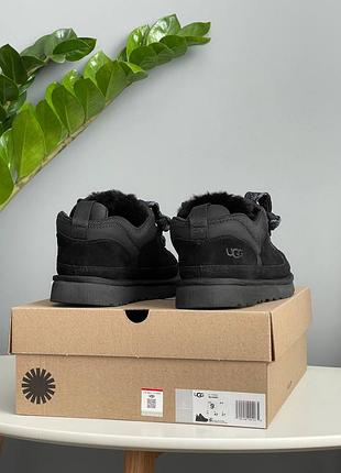 Угги ugg lowmel sneaker black 6