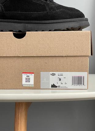 Угги ugg lowmel sneaker black 3