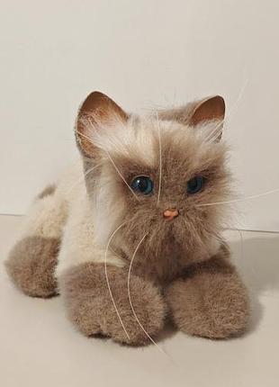 Furreal friends 2006 siamese kitten hasbro interactive purring cat tested works