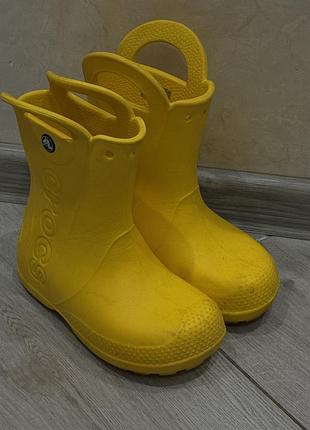 Гумові чоботи crocs