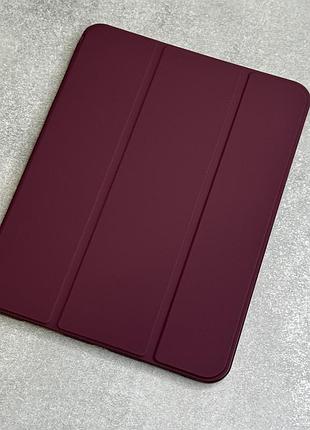 Чохол книжка на ipad 11 дюймів 2025 року (a16), колір бордовий (marsala)