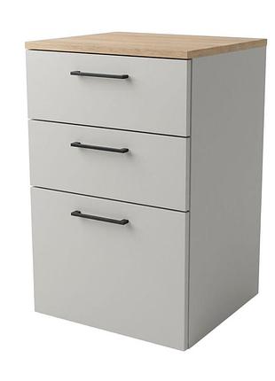 Тумба ws-750-2sm-1b попелястий