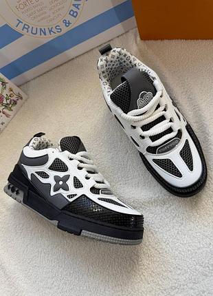 Skate sneakers black white grey 📦 5