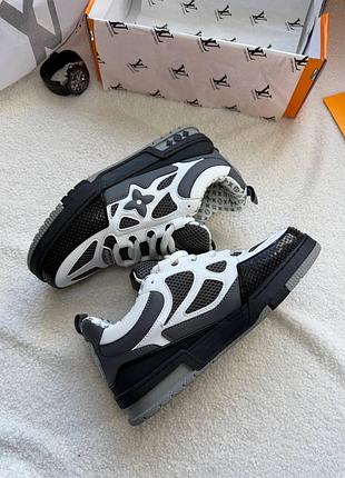 Skate sneakers black white grey 📦 2