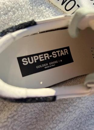 Golden goose superstar silver 10
