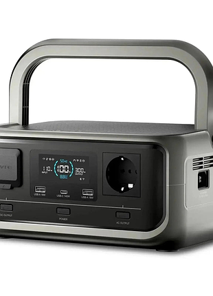 Портативная зарядная станция allpowers volix p300 256wh lifepo4 300w (пик 600w)