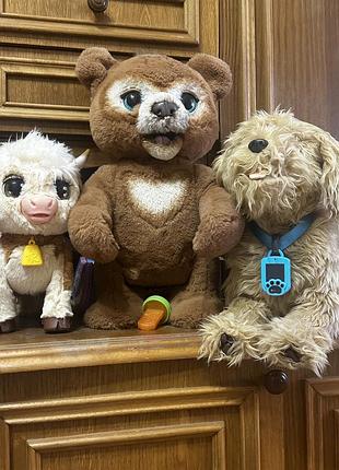 Інтерактивні іграшки каббі, корівка меггі, собачка my fuzzy friends