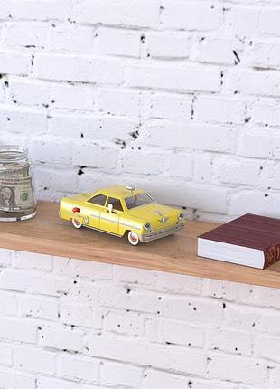Полка настенная loft design pl-3-36 дуб крафт золотой, 92 см, толщина 36 мм