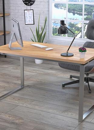 Письменный стол q-135-36 loft design дуб крафт золотой
