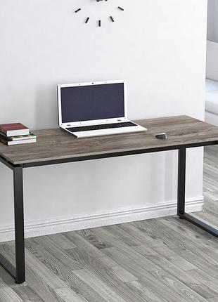 Письменный стол loft design q-160-18 black дуб палена