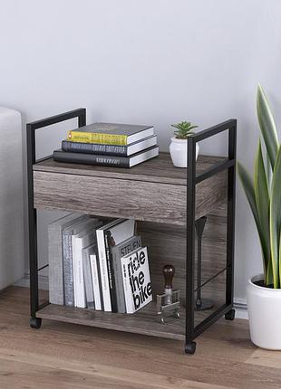 Тумба l-540 loft design дуб палена