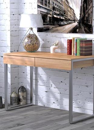 Письменный стол l-11 loft design дуб крафт золотой