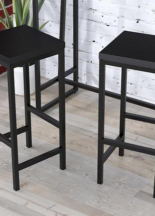 Стілець барний bs-1 loft design чорний st7