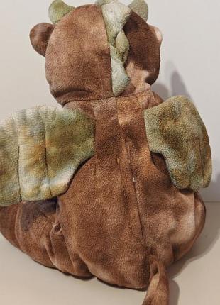 Cuddly soft 16 inch stuffed brown dragon...we stuff 'em...you love 'em! - bear f 7