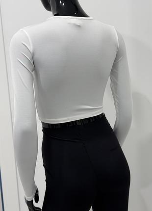 Лонгслів укорочений zara 3