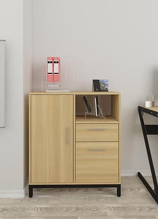 Тумба офісна l-800 combi loft design дуб борас