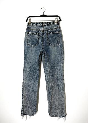 Синие джинсы с разрезами boohoo 3