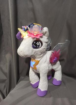 Интерактивная игрушка большой очаровательный единорог vtech magical unicorn myla (волшебный единорог мила)