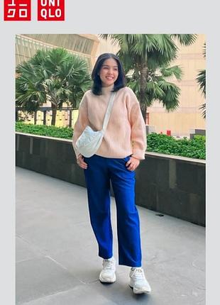 Светр uniqlo з пряжі суфле
