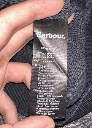 Кофта чоловіча barbour чорна 4