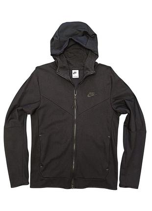 Кофта худи nike tech fleece lightweight black (dx0822-010) s