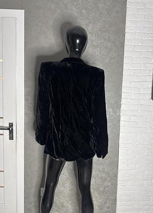 Велюровий піджак жакет zara, m 2