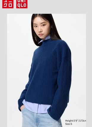 Светр uniqlo з пряжі суфле