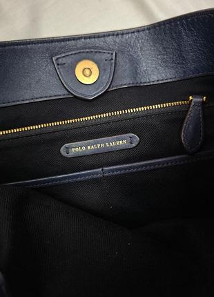 Кожаная сумка polo ralph lauren 6