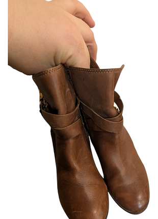 Кожаные деми ботинки 3
