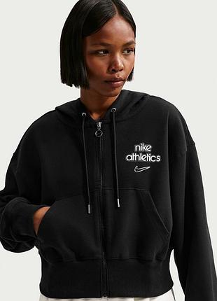 Жіноче худі на блискавці nike sportswear phoenix fleece women’s full-zip hoodie код: io4757-010 розмір: s