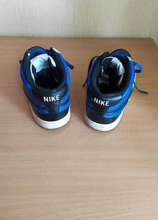 Кожаные кроссовки nike 5